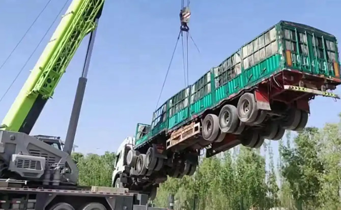 北辰区道路脱困救援案例